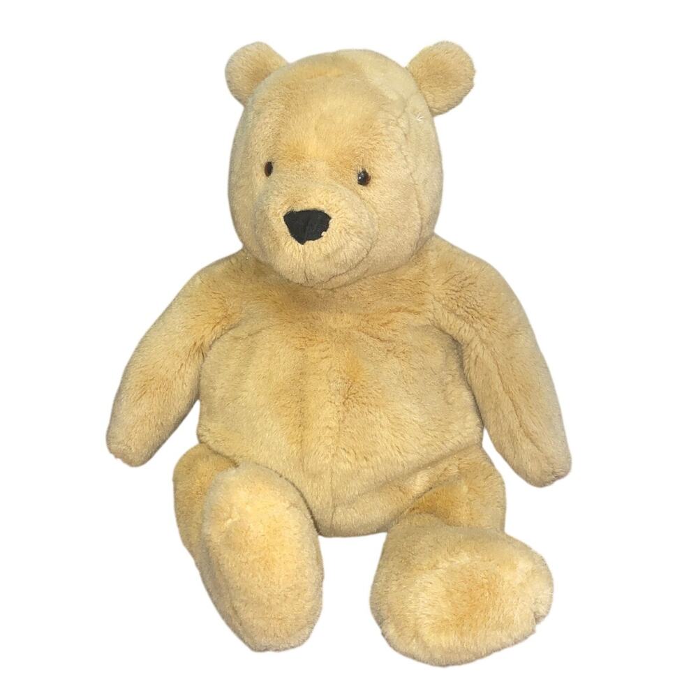 Disney Winnie The Pooh Vintage LARGE 22" Plush Stuffed Bear No Shirt Sears?